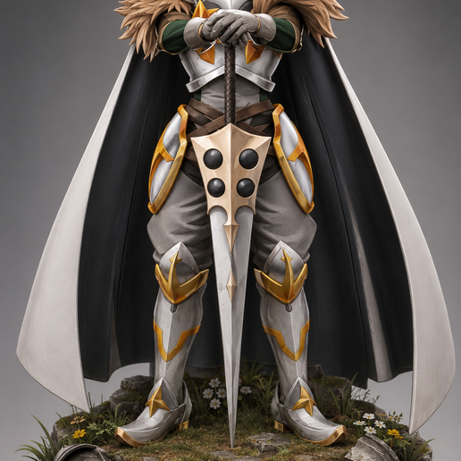 Elma(The Exiled Heavy Knight Knows How to Game the System) 3D model by jerryclinton