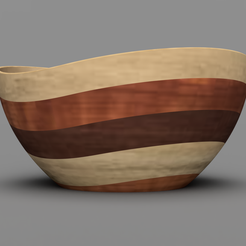 frontRight.png Download free 3MF file Woodturning Bowl 03 • 3D printer model, Wilko