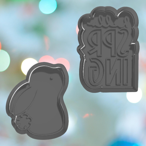 Hello Spring Cookie Cutter Set