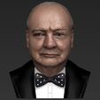 28.jpg Winston Churchill bust ready for full color 3D printing