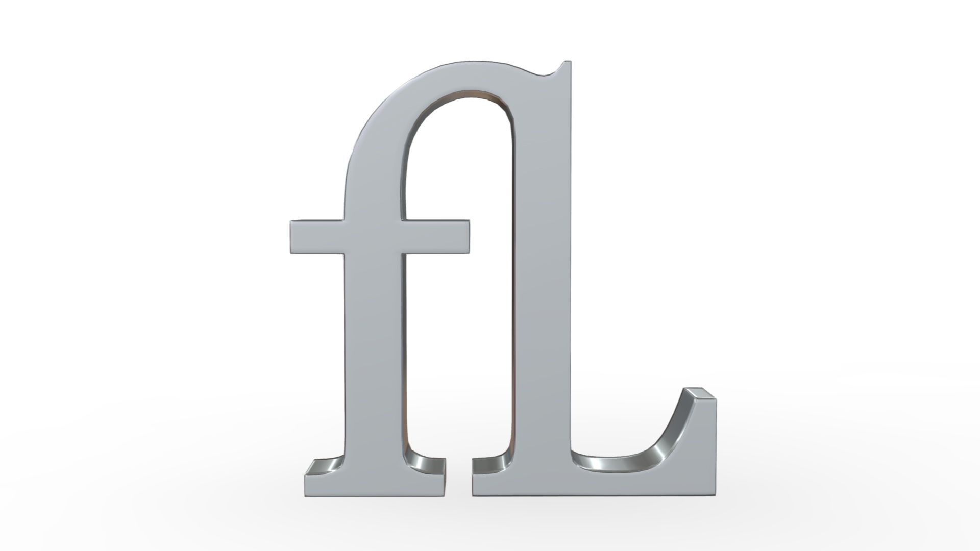 Descargar archivo OBJ logo de faberlic • Plan imprimible en 3D ・ Cults