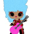twisted sis color.jpg STL file COOKIE CUTTER GIRLS 2・3D printing template to download