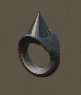 💍 Self-defense ring・Free STL File for ・Cults