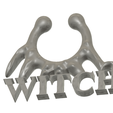 septum_fem_jewel_44_witch-v2-001.png fake nose hook FAKE PIERCING WITCH Female Septum Barbaella male Non-Piercing Body Jewellery Weight femJ-44 3d print cnc