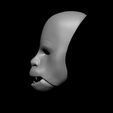 BPR_Render2.jpg Chewbacca mask face shell with articulated jaw