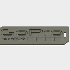 Capture2.JPG Archivo STL gratis Llavero GoPro・Objeto de impresión 3D para descargar