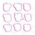 2.jpg Peppa Pig cookie cutter set of 18 #1