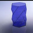 vase low poly render.JPG Low Polygon Vase 160mm tall