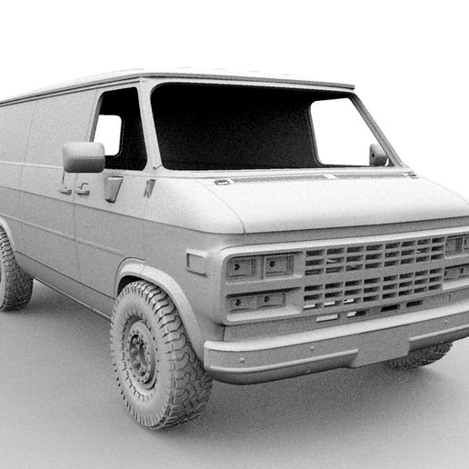 Chevy Van G20 アートプリント B1サイズ 1989 Chevrolet G20 Catalog and Classic Car Guide, Ratings