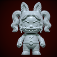 2dff-3.png Labubu - Harley Quinn DC Comics statue - 3D print