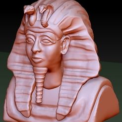 5781d89956e5bd715aabe9a8b7840aa1_display_large.jpg Archivo STL gratis Egipto Rey Tut・Plan de la impresora 3D para descargar