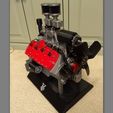 Flathead Rt Front View.JPG Ford Flat Head V8 Tabletop Stand