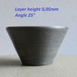 3.jpg Cone for testing layer height vs print quality.Layer height vs angle.