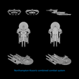_preview-northampton-kozoriz-combined.png FASA Federation Ships: Star Trek starship parts kit expansion #2