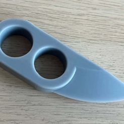 large_display_0a41e769-f80b-4303-bd50-4756b8285a07.jpg STL file 2 finger knife・3D printable model to download