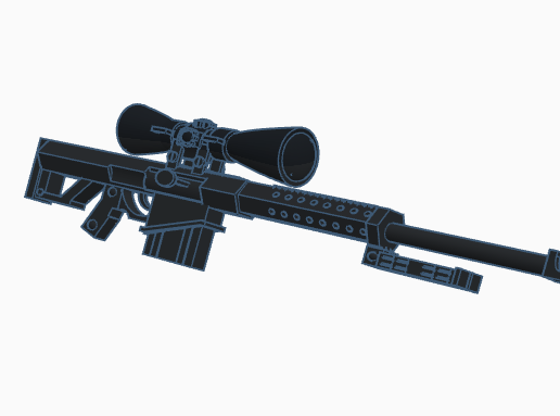 Fortnite heavy sniper - 3D model önizlemesi