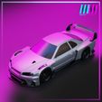 0001.jpg 3D file WIDEBODY KIT FOR SKYLINE R34 TAMIYA 1/24 MODELKIT・Template to download and 3D print