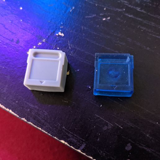 Game  Boy Cartridge Keycap 3D model