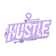 Hustle Pendant.stl Sinal técnico HUSTLE