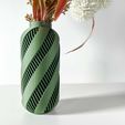untitled-2048.jpg The Alin Vase, Modern and Unique Home Decor for Dried and Preserved Flower Arrangement  | STL File