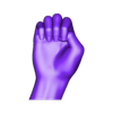 hand_2_SubTool2.stl HAND SIGN LANGUAGE ALPHABET E,F,G,H