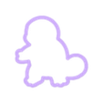 Squirturtle001-8cmCutter.stl Pokemon-Schablonen-Set