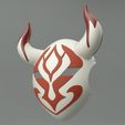 03.jpg Genshin Impact Hilichurl materials Ominous mask. Video game, props, cosplay
