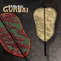 samurai_gunbai_japan_fan_22a01.jpg Fichier 3D samurai gunbai war fans 1・Design pour impression 3D à télécharger, zakebusch