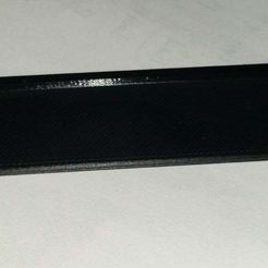 20190801_170501.jpg Free STL file Playmobil System X closet plank, closed 78mm weapons model with ridge・3D print design to download