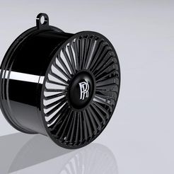 rolls-royce-key-accessory.jpg Файл STL Аксессуар для ключа обода Rolls royce・3D-печать дизайна для загрузки