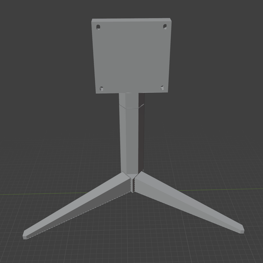 🤏 TV Stand (for small TVs)・ STL File for 3D printing・Cults