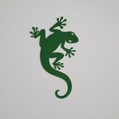 20230202_140247.jpg STL file Lizard Wall Decor・3D printer model to download