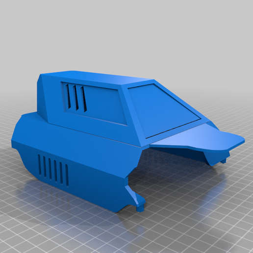 Free STL file Roof-top/Window for Chassis cover Proto36 RC CAR・3D ...