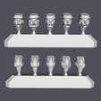 Heads.png 28mm Basic American Civil War Infantry 3D print model