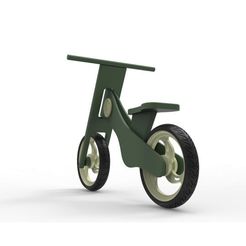 Render01.jpg 3D-Datei DUDE Balance WoodBike kostenlos・Modell für 3D-Druck zum herunterladen