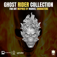 8.png Ghost Rider Head Collection for action figures