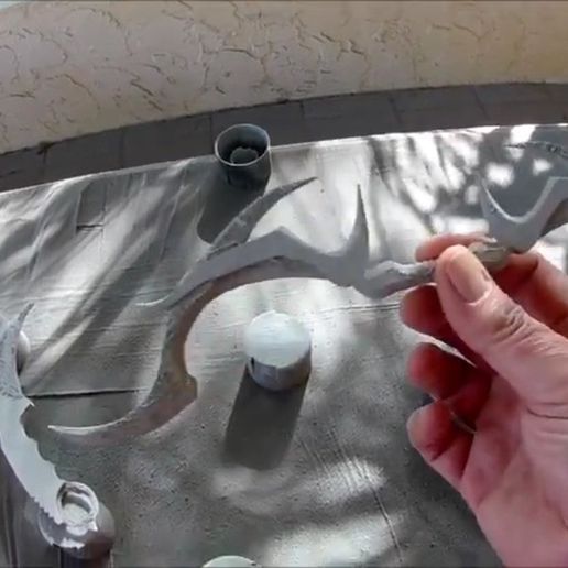 Skyrim Daedric Bow 3D model