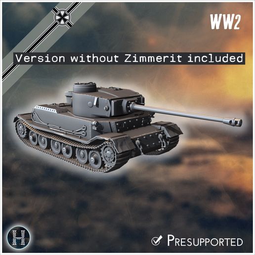 7.jpg Pz.Bef.Wg.VI P（VK 45.01 上装甲）重型坦克 - 德国 西部东线 诺曼底 斯大林格勒 柏林突出部 二战