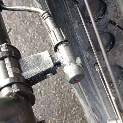 BBS HD Fatbike Speedsensor Adapter 3D model