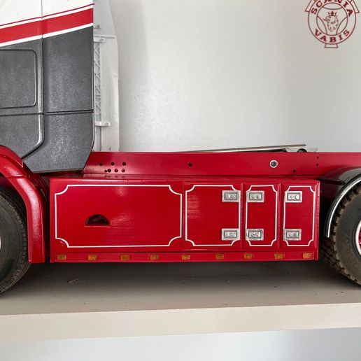 SIDESKIRTS FOR SCANIA 3D model