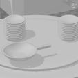 Chinese-Restuarant-wok-and-plates.jpg Restaurante Cantonés - 28mm Escenografía de Mesa STL