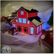 001.jpg Christmas Village - 1/64 scale Hot Wheels Compatible!!!