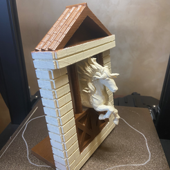 Horse statue