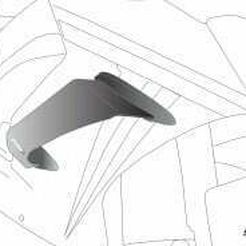 1.jpg STL file Ductati pineagle-type sports spoiler・Model to download and 3D print