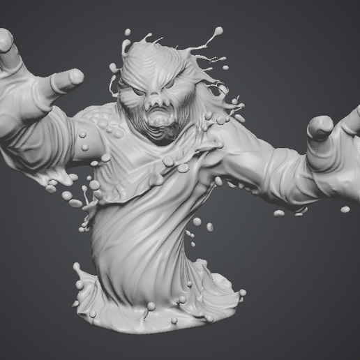 Water Elemental - D&D - 3D Model