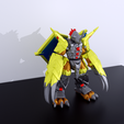2.png Digimon Wargreymon, Articulated Figure