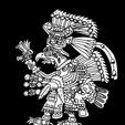 O Eagle Warrior \ Guerrero Aquila -Teltihuacan