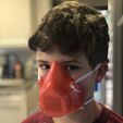 COVID-19 MASK (Easy-to-print, no support, filter required)