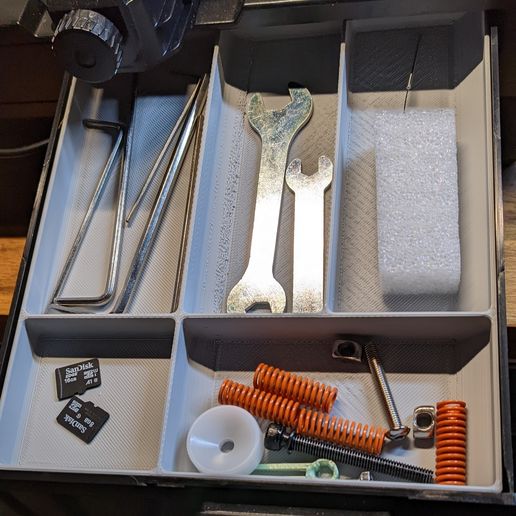 Ender 3 S1 Pro Draw divider 3D model