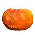 000.jpg Download PUMPKIN FOR HALLOWEEN 3D Model - Obj - FbX - 3d PRINTING - 3D PROJECT - GAME  PROJECT